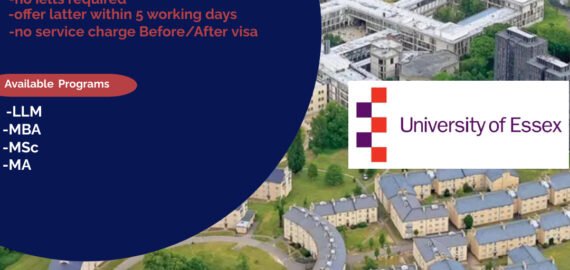University of Essex – January Intake 2024!